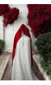 Lawn Cotton Unstitched Cut Work (White)