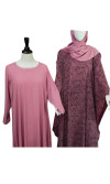 Butterfly Style Abaya (Pink)