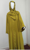 Button Down Open Abaya