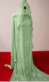Chiffon Four Piece Semi-Formal (Green)