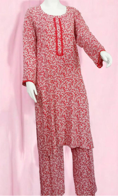 Printed Two Piece (Red)