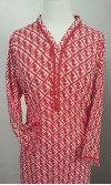 Printed Two Piece (Carrot Red)
