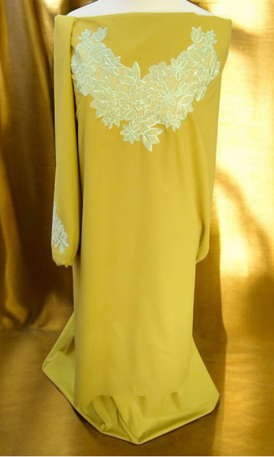 Two Pieces Unstitched (Lemon Green)
