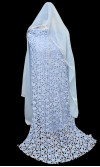 Lawn Cotton Unstitched (Ice Blue)
