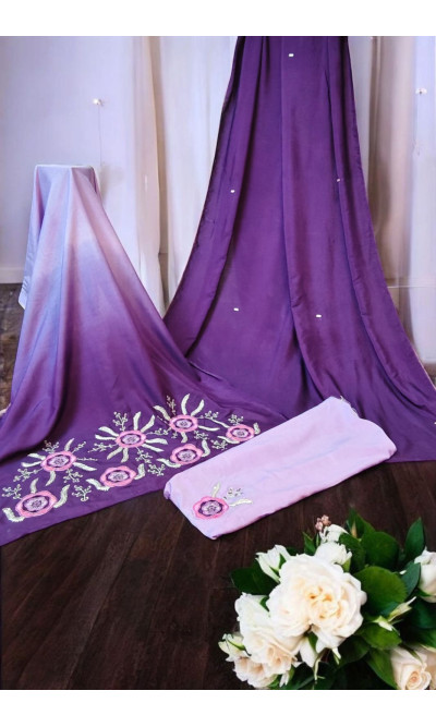 Mauve Exclusive Handwork